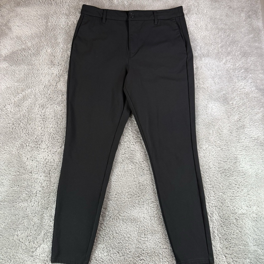 Bylt Pants Men's XL Black Everyday Pant Tapered Performance Chino Tech Stretch